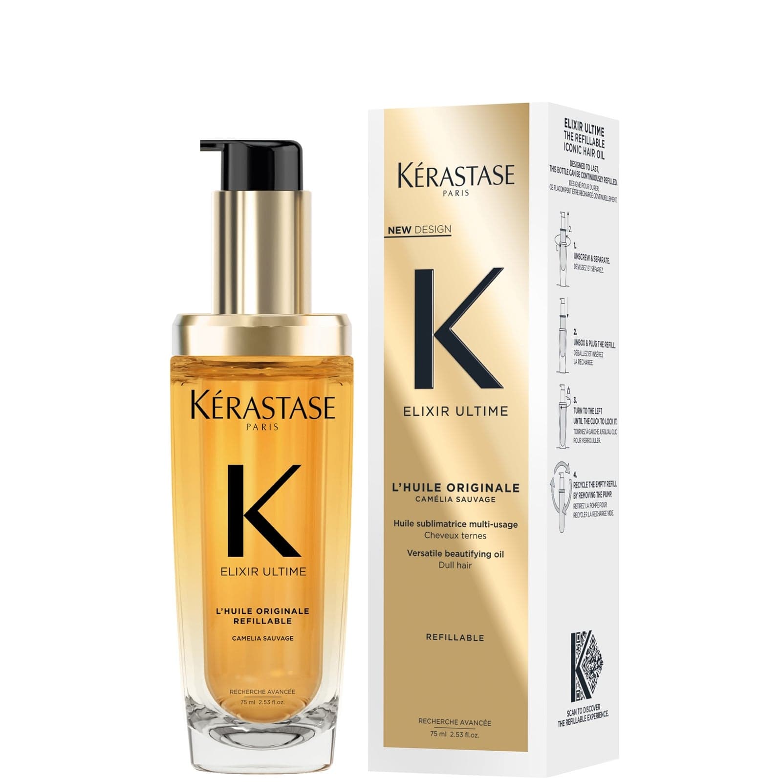 Kérastase Elixir Ultime L'Huile Originale Hair Oil olejek do włosów 75 ml