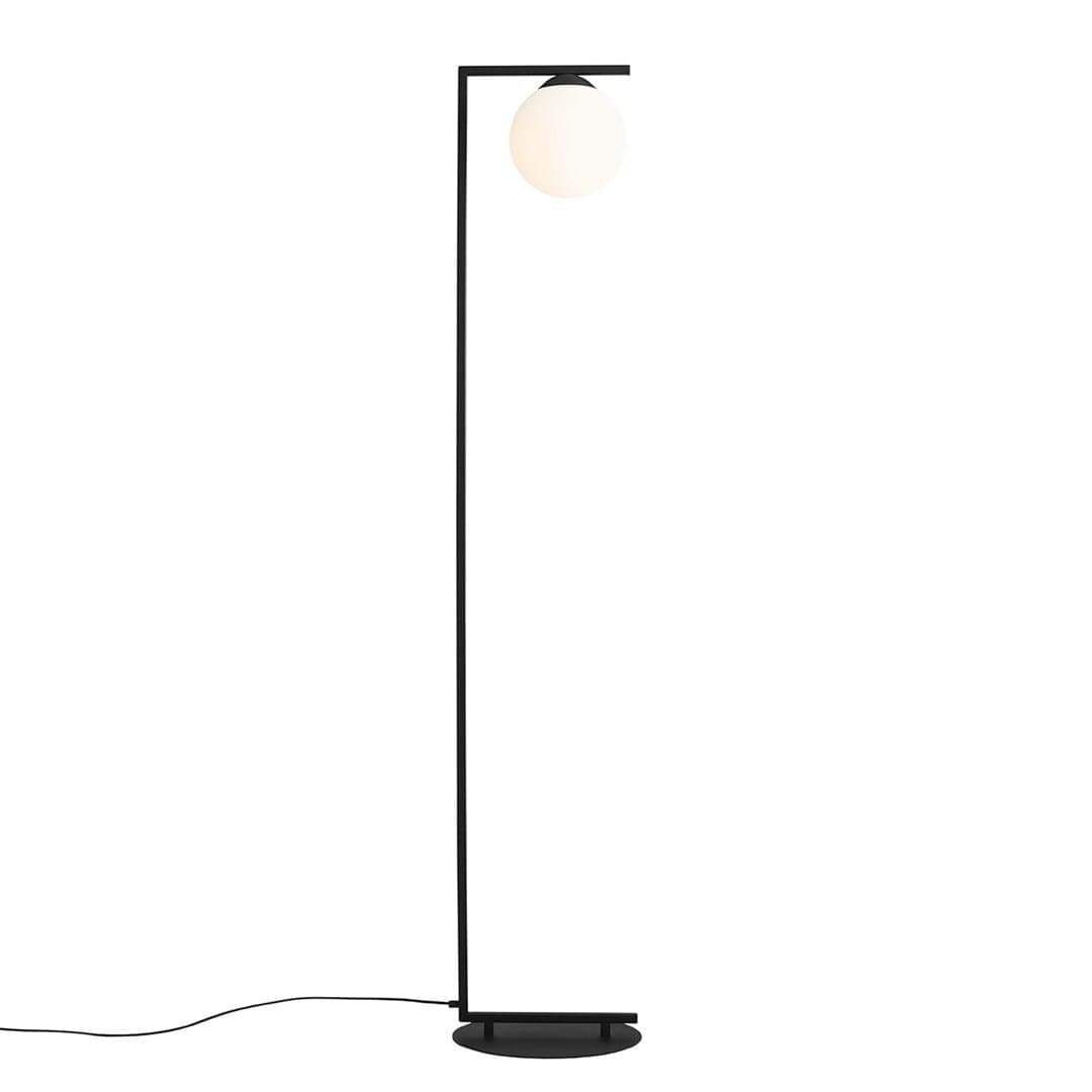 Lampa stojąca Zac Metalowa Czarna