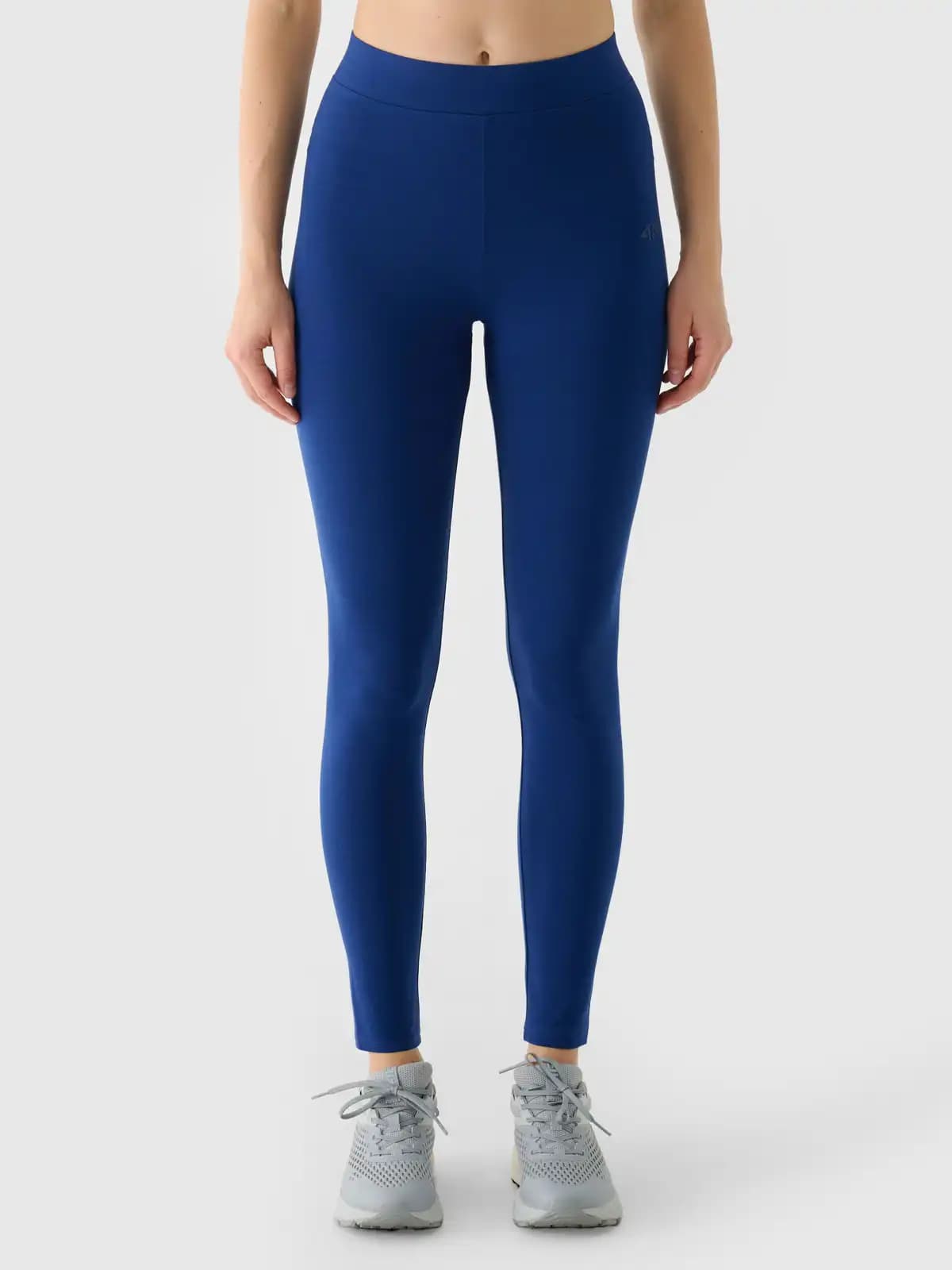 4F legginsy damskie treningowe 4FWMM00TTIGF195 granatowe (XS)