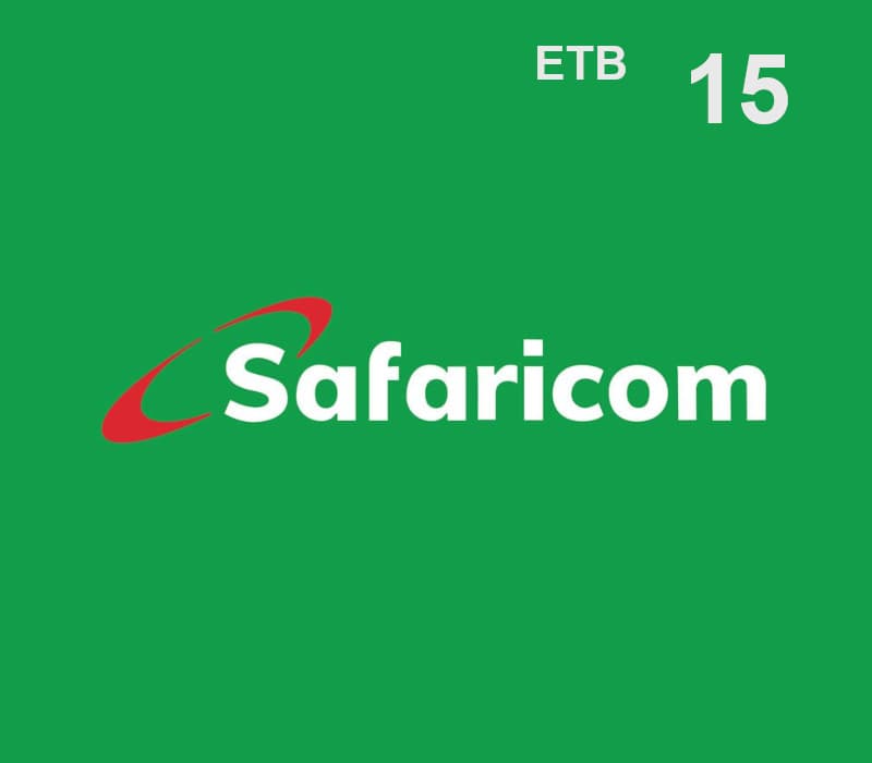 Safaricom 15 ETB Mobile Top-up ET