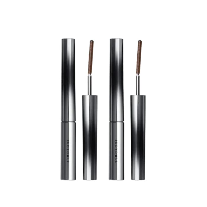 Judydoll - 3D Curling Eyelash Iron Mascara Curly - 2g - 02 Brown (2szt.) Set