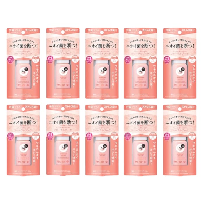 Shiseido - Ag Deo 24 Deodorant Roll-on DX - 40g - Floral Bouquet (10szt.) Set