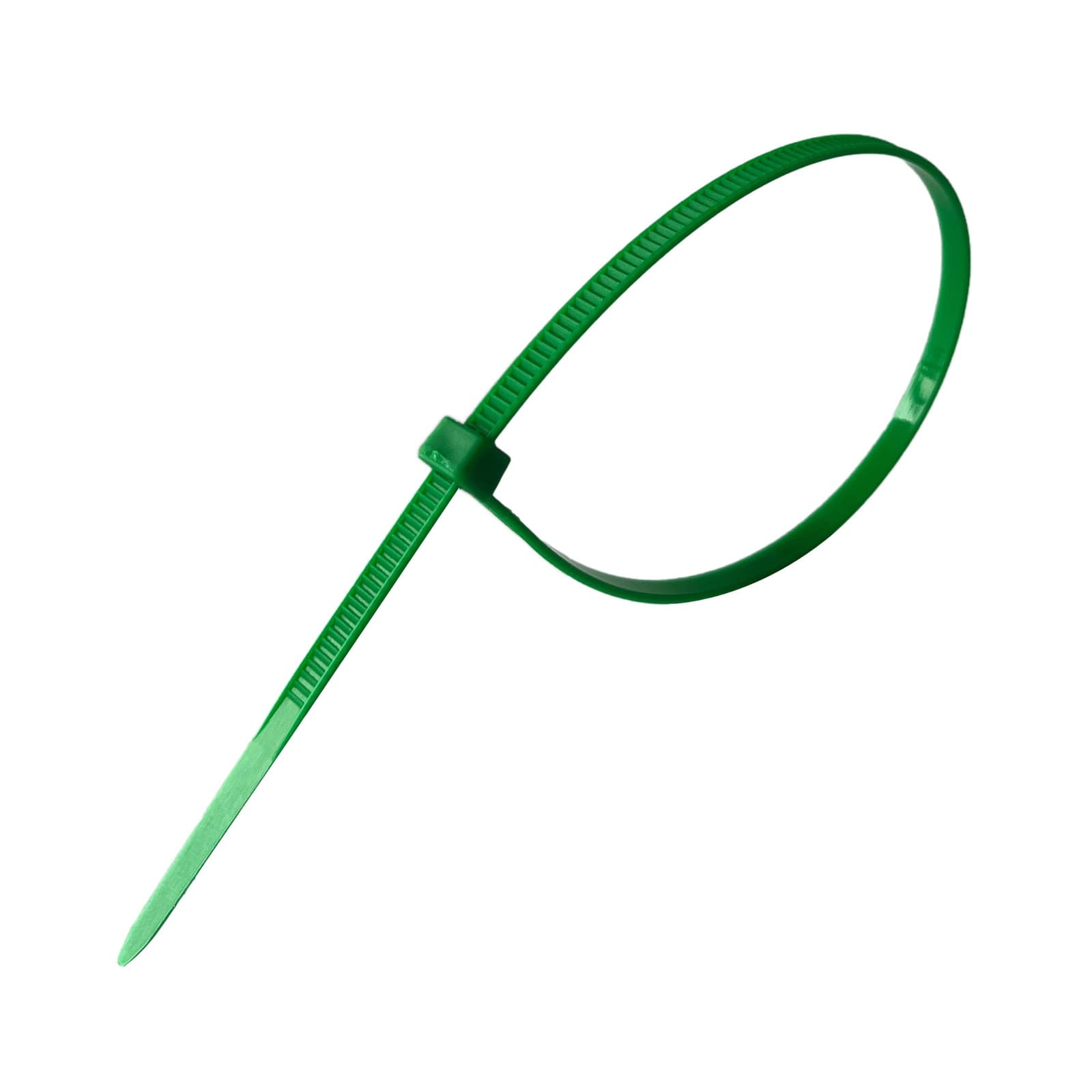 Opaska zaciskowa Opaska kablowa Tretytka - UV 3,6 x 250 mm, zielony ✅