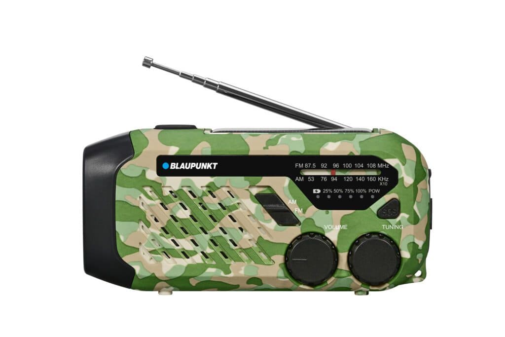 Radio alarmowe Blaupunkt ER10GC Survival zielony kamuflaż