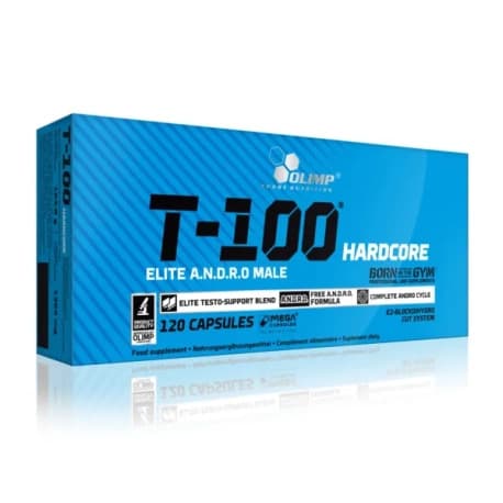 Olimp T-100 Hardcore - 120 kaps.