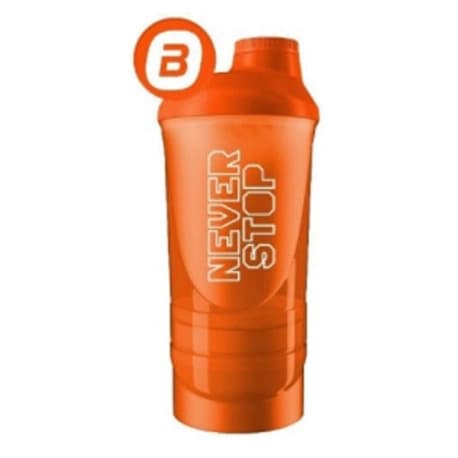 BioTech Shaker Wave+ NEVER STOP ORANGE - 600 ml