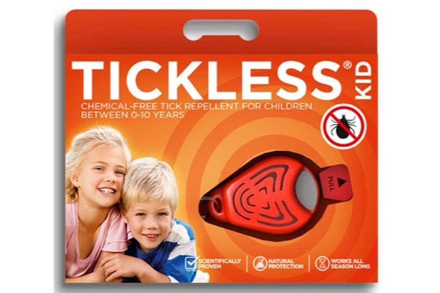 TICKLESS - ultradźwiękowa ochrona na kleszcze, dla dzieci - KID Orange, pomarańczowy