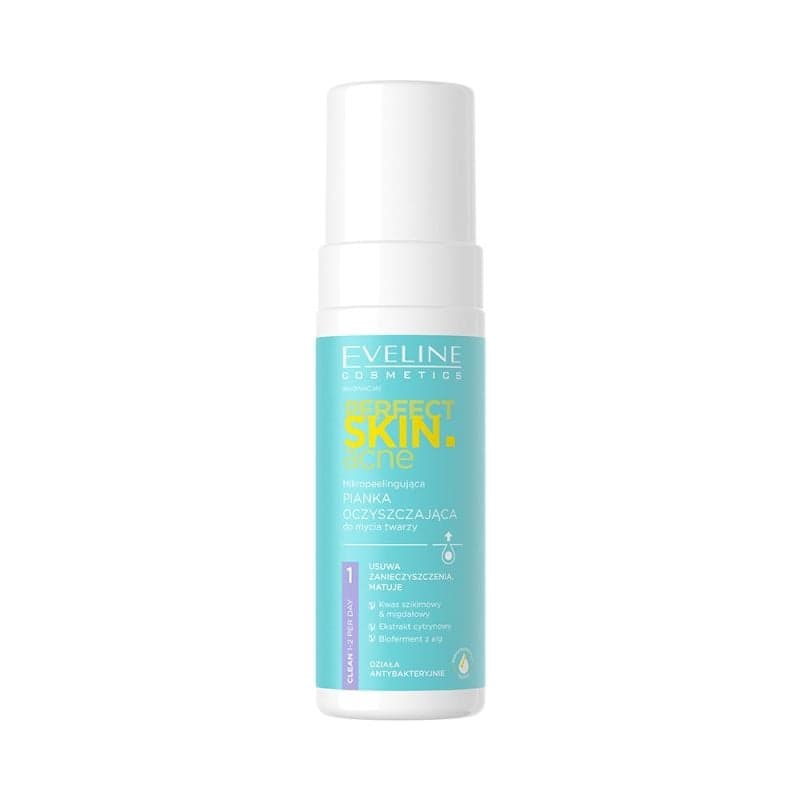 Eveline Perfect Skin Acne Pianka Oczyszczająca 150ml
