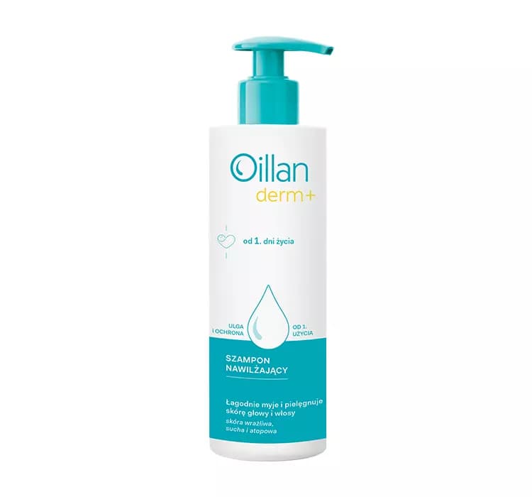 Oillan Derm+ Szampon Nawilżający 180ml
