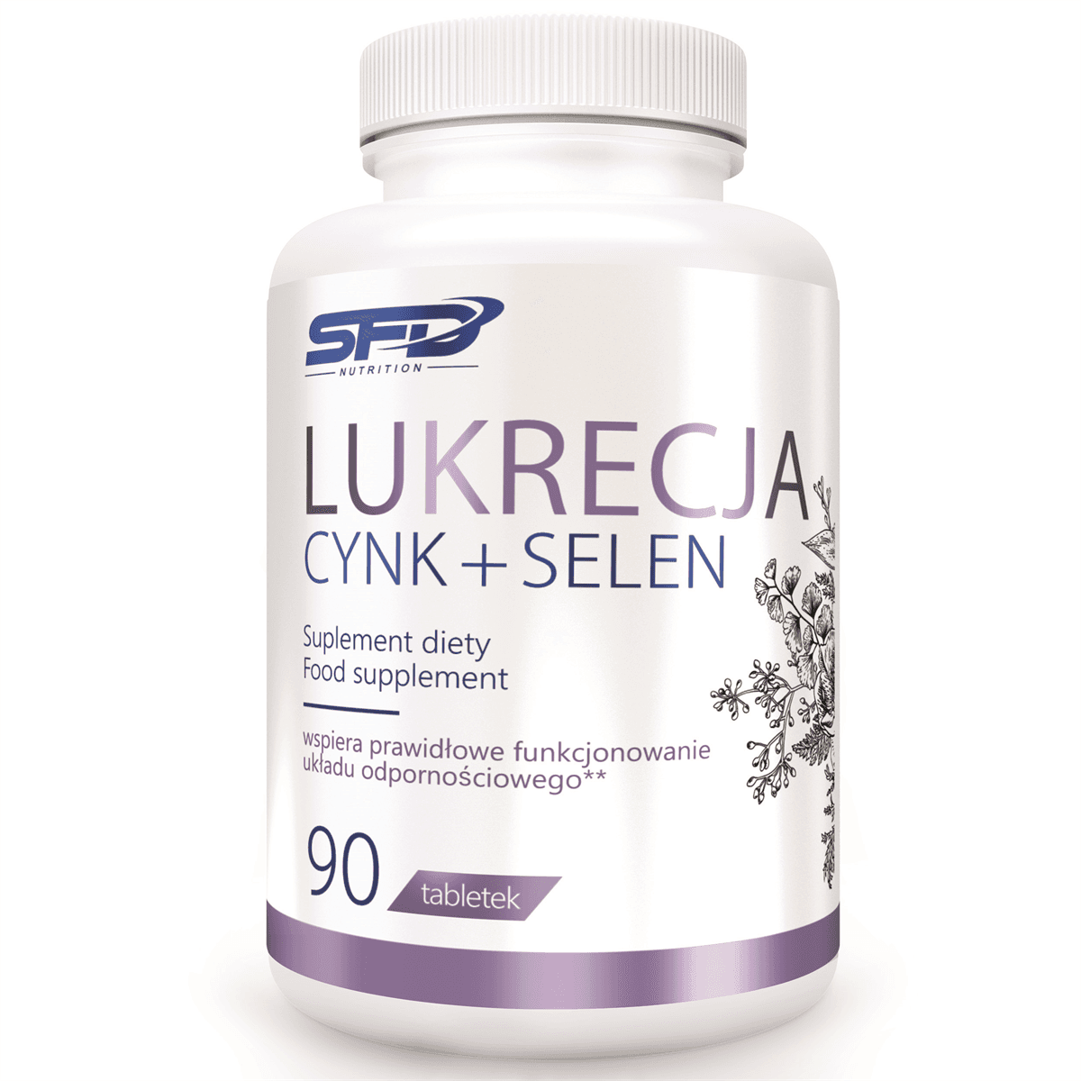 SFD Lukrecja Cynk + Selen Suplement Diety 90 Tabletek