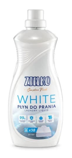 ZIELKO Sensitive Touch Płyn do Prania Tkanin Białych 1520ml