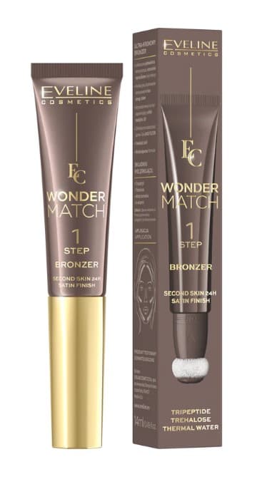 Eveline Wonder Match Ultra Kremowy Bronzer do Twarzy 01