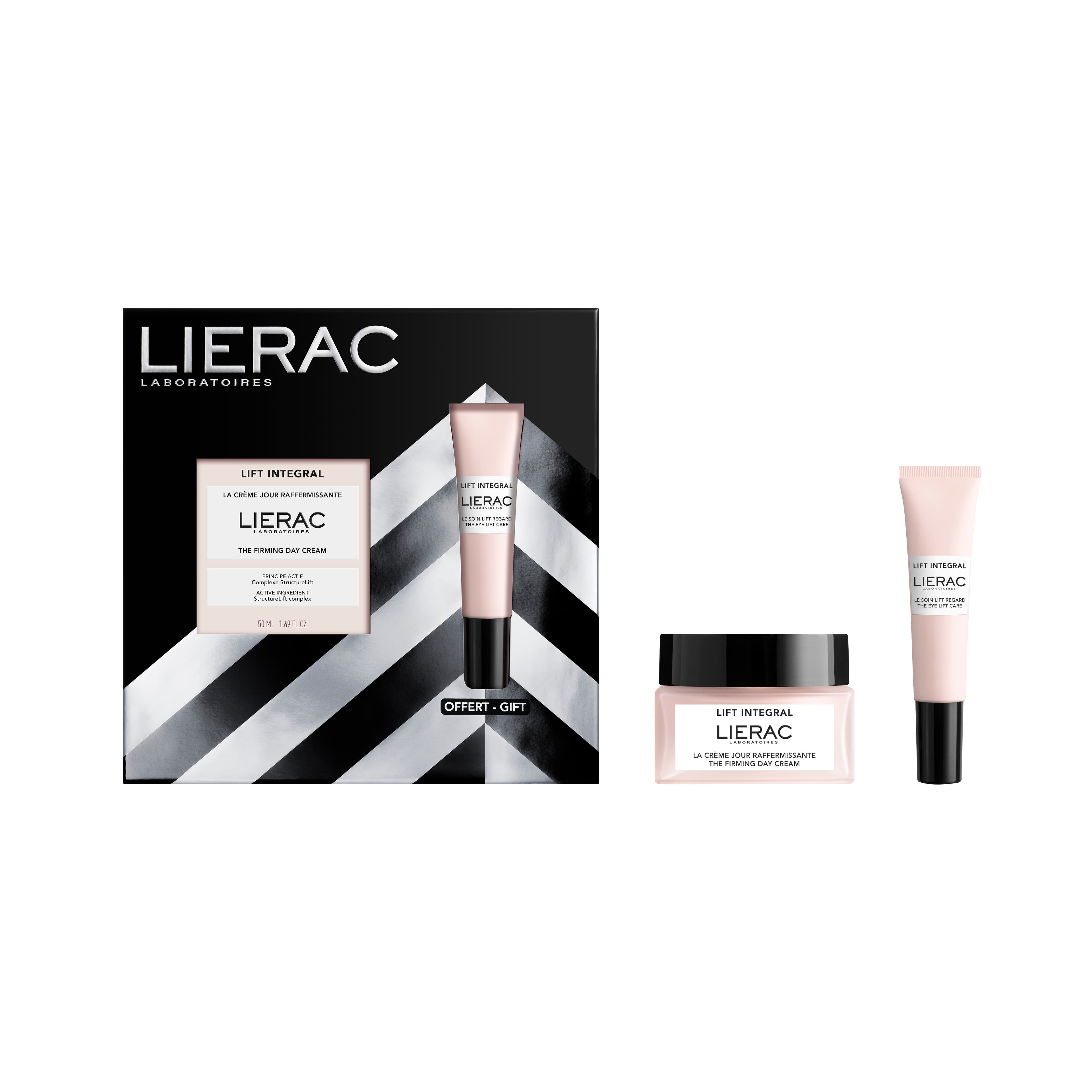 LIERAC Lift Integral Zestaw Krem do Twarzy na Dzień + Liftingujący Krem pod Oczy