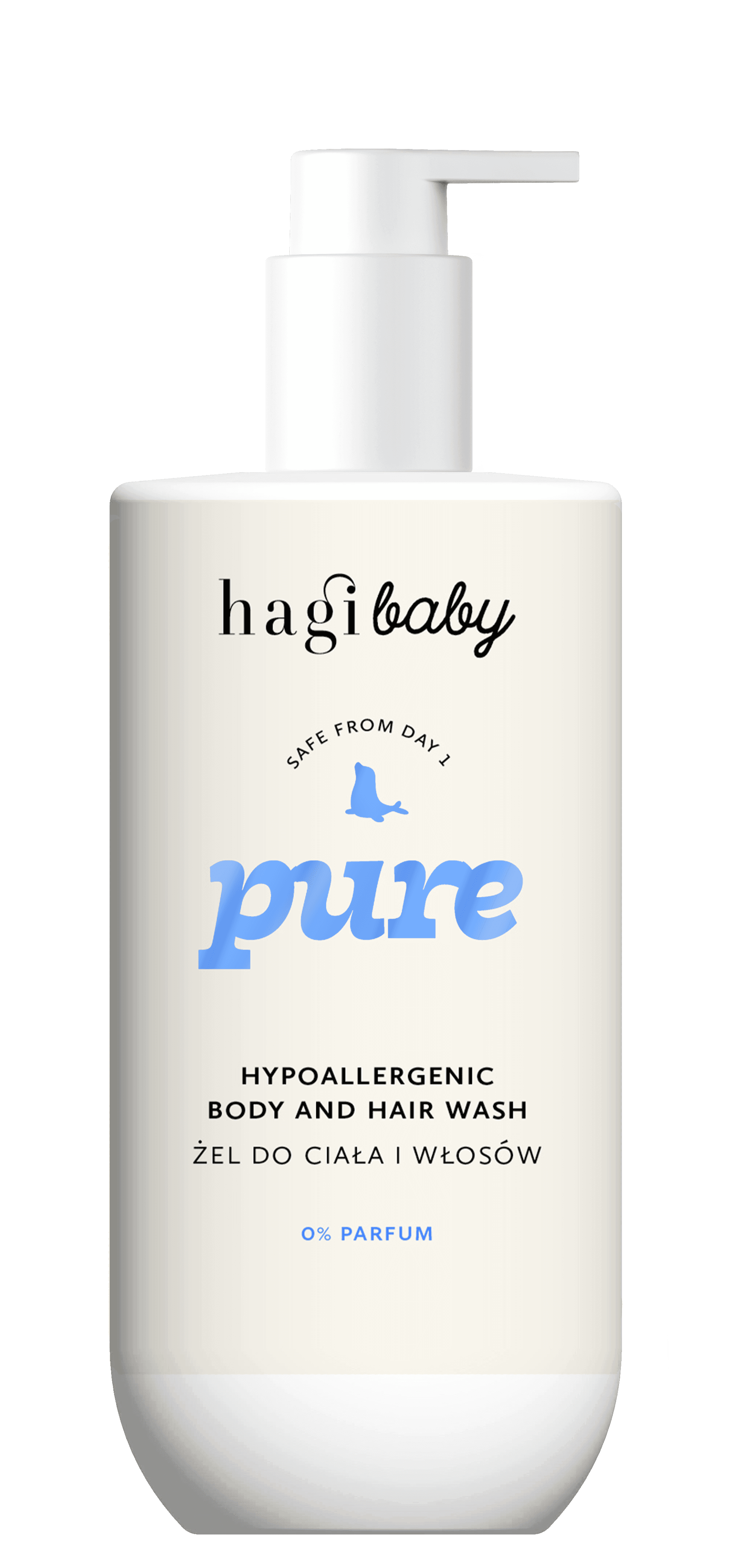 Hagi Baby Pure Hipoalergiczny Żel do Mycia Ciała i Włosów 300ml
