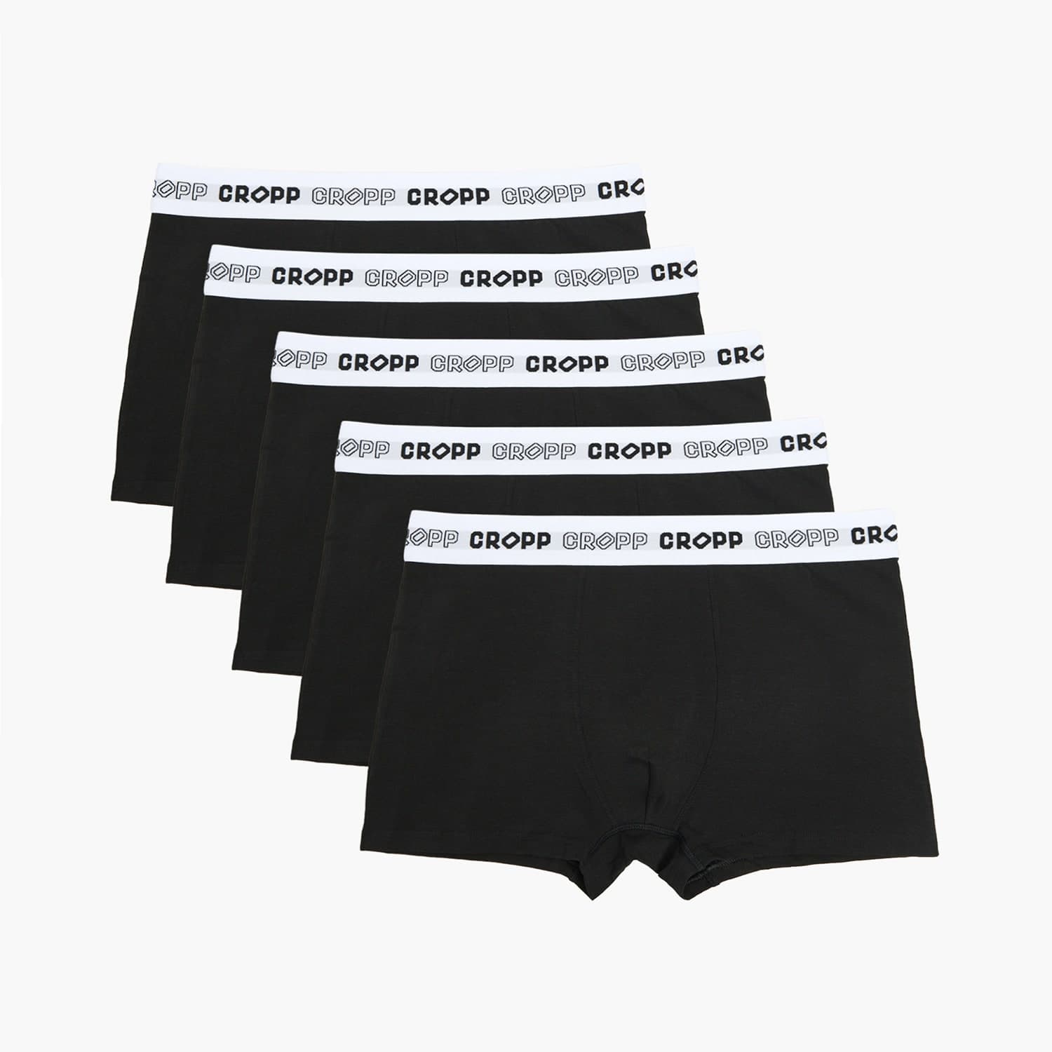 Cropp - 5 pack bokserek basic - czarny