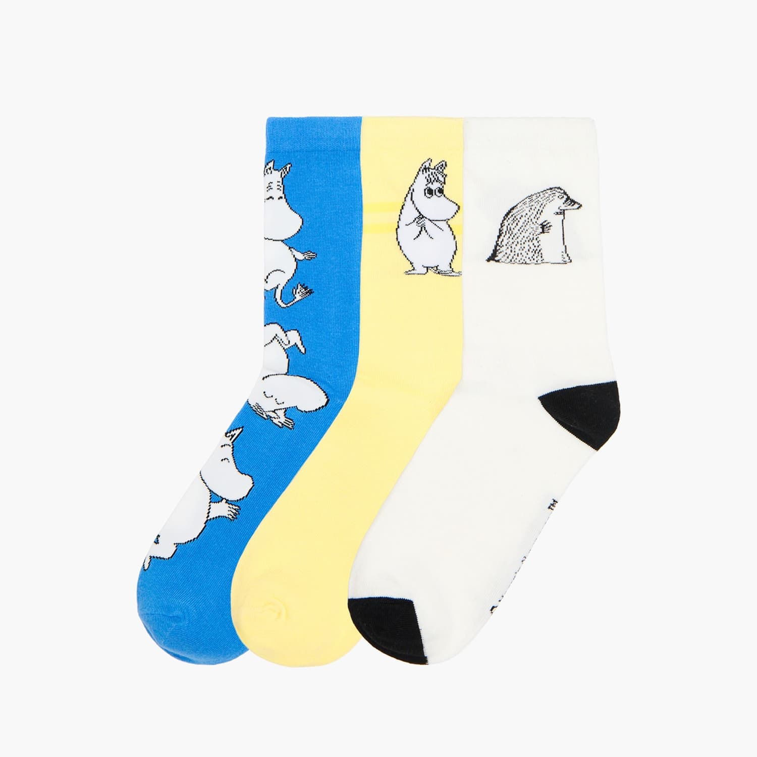 Cropp - 3 pack skarpet Muminki - wielobarwny