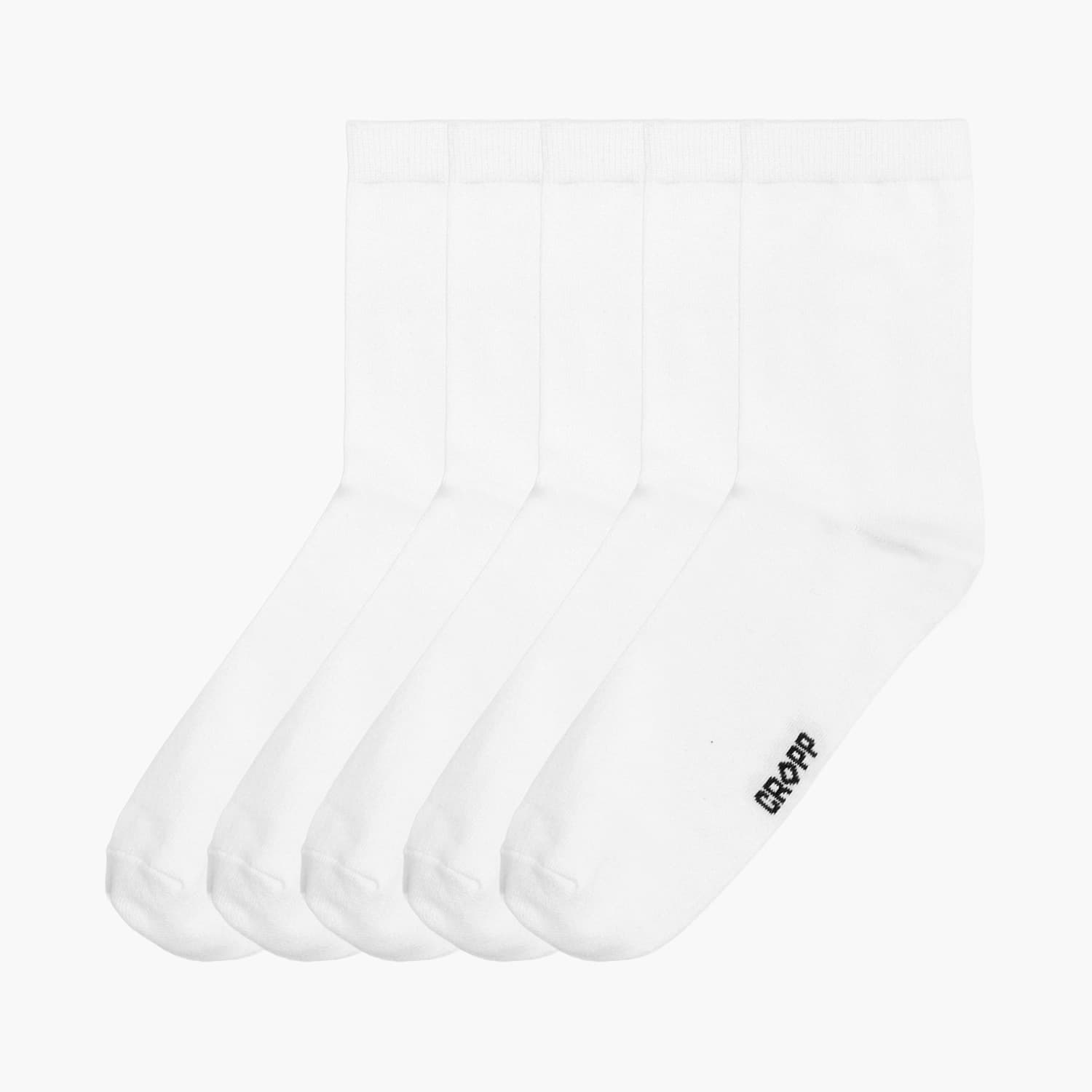 Cropp - 5 pack białych skarpet - biały