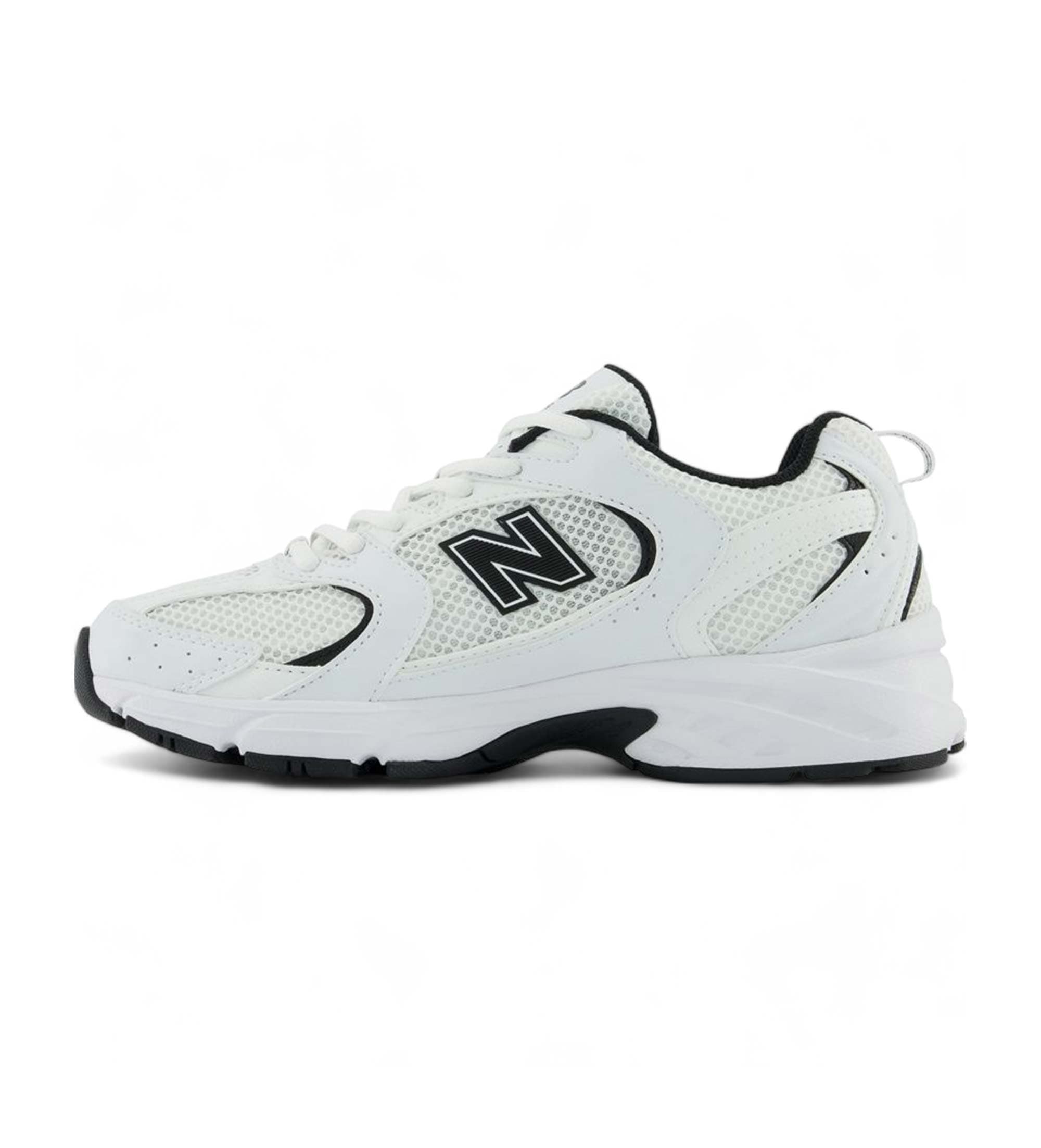 New Balance uniseks. MR530 Buty 530 białe (38.5), Biały, Mapa, Smycze, Zwykły