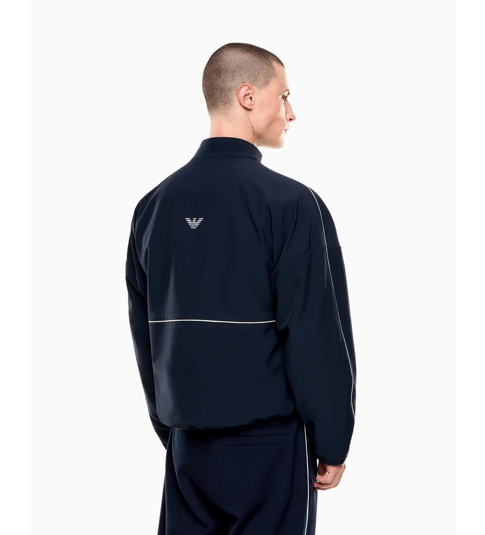 EA7 dla m??czyzn. 7M001536_AF24537 Kurtka Tennis Pro granatowa (XXL), Zwykły, Deportivo, Zielony, Odzież sportowa, Tenis/Padel, Mu