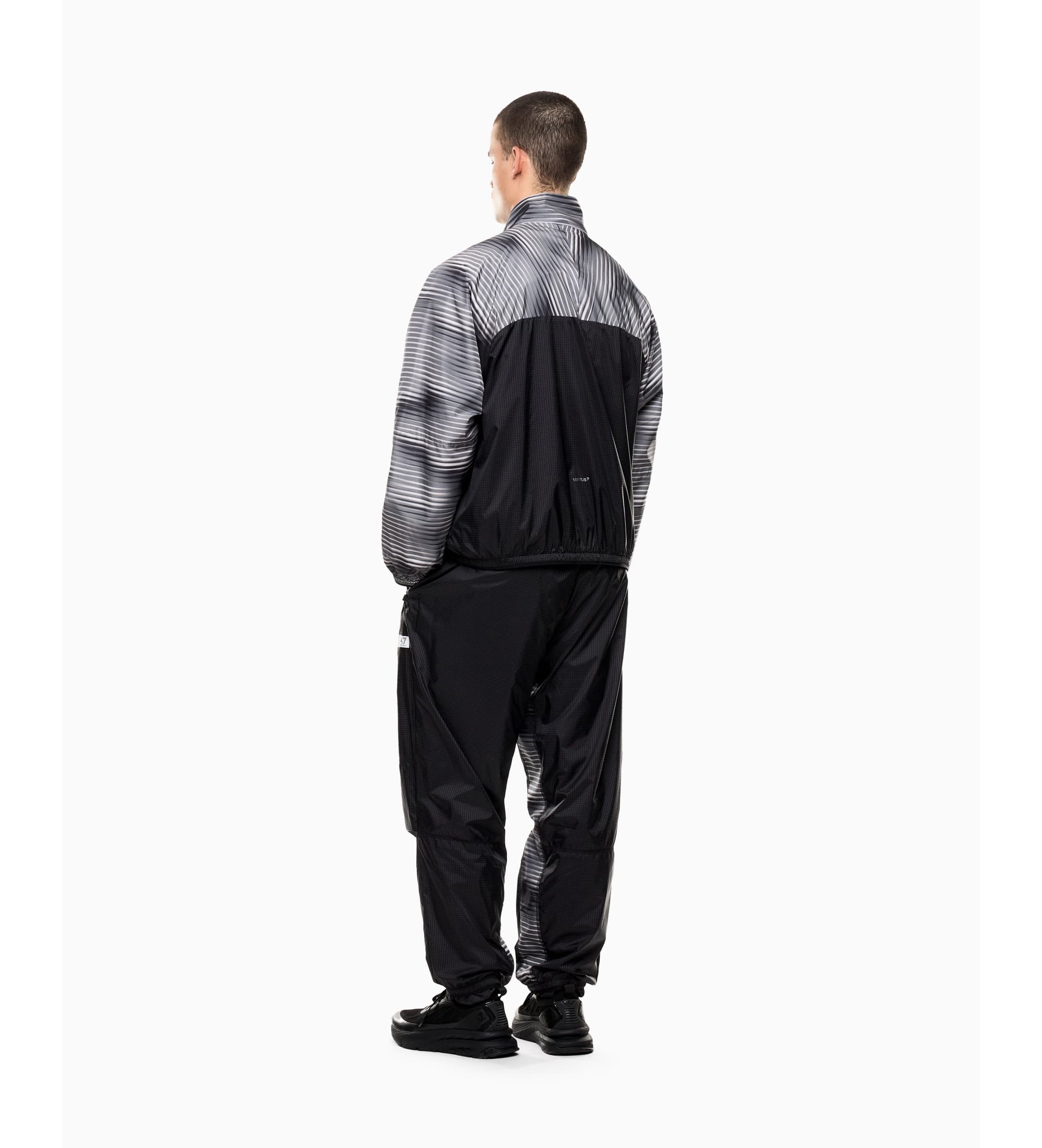 EA7 dla m??czyzn. 7M001384_AF21521 Ventus7 M Set Black (XL), Czarny, Deportivo, Odzież sportowa, Multisport, Poliester, Długie r&#