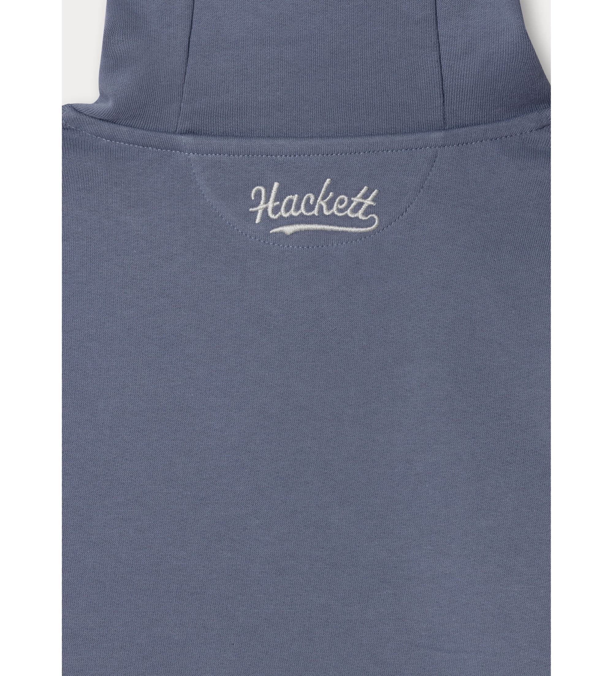 Hackett London dla ch?opca. HK5800025 London Hoody niebieski (9años= 134cm), Zwykły, Bawełna, Krótki rękaw, Długie