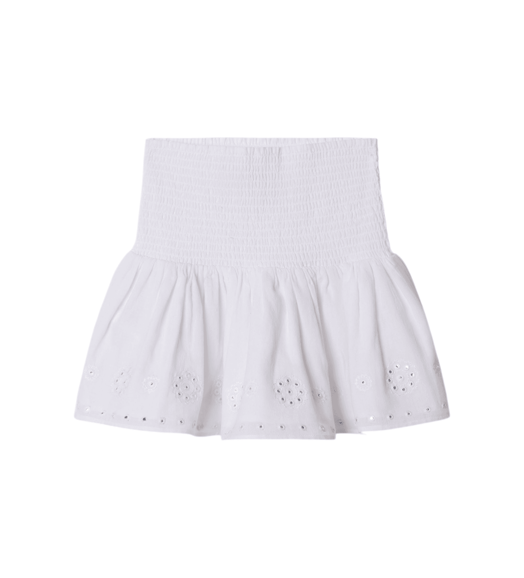 Pepe Jeans dla dziewczynki. PG9000015 Spódnica Holly biała (14años= 164cm), Biały, Zwykły, Bawełna, moda dzieci?ca