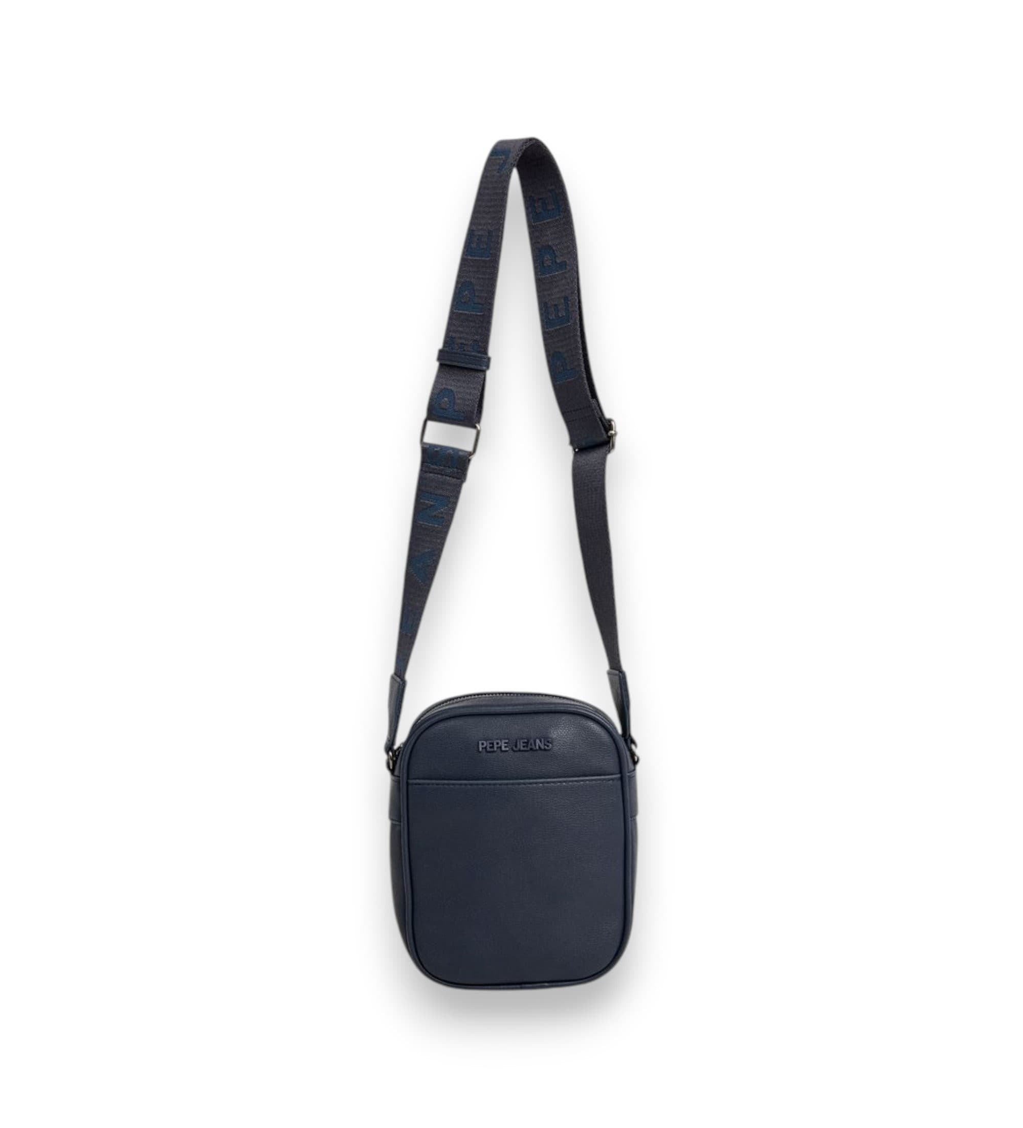 Pepe Jeans dla m??czyzn. PM0300036 Torba Toby mairno (OSFA), Zwykły, Poliuretan, Marino