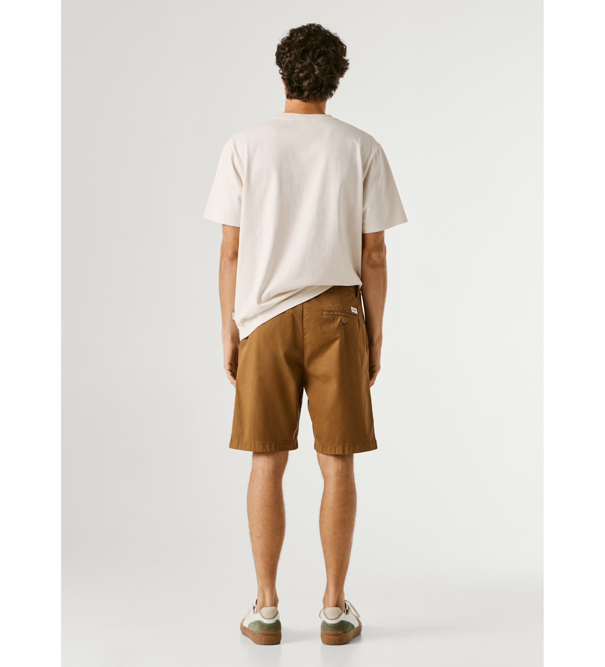 Pepe Jeans dla m??czyzn. PM8000034 Krótkie regularne chino brązowe (30), Brązowy, Zwykły, Bawełna