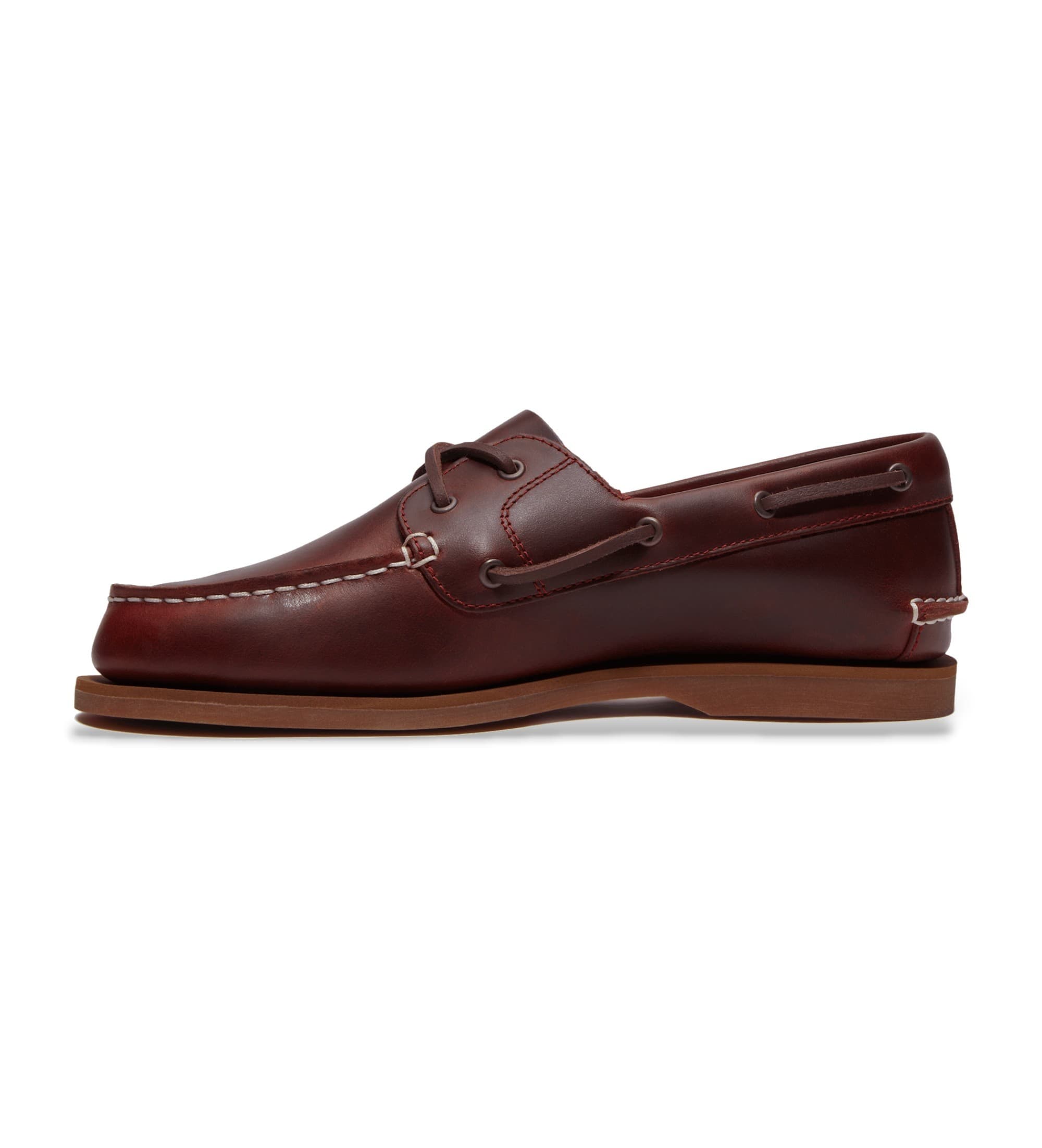 Timberland dla kobiet. TB0A2Q9XEIW1 Klasyczne brązowe skórzane buty do łodzi (38.5 W), Skóra, Brązowy, Mapa, Smycze