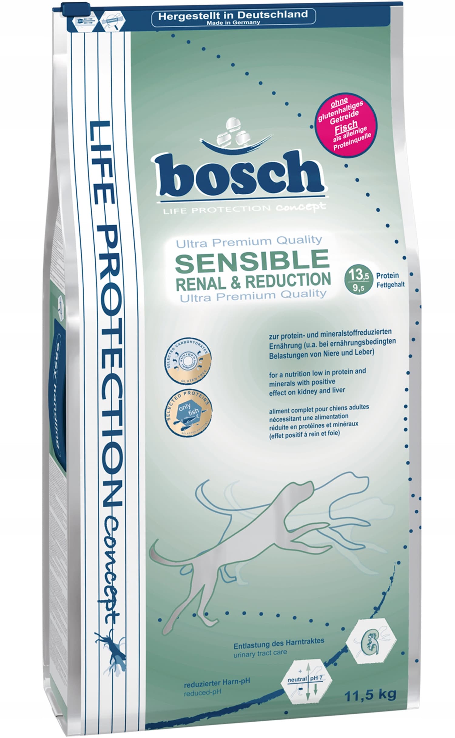 BOSCH LPC Sensible Renal Reduction Niskobiałkowa - sucha karma dla psa - 11,5kg