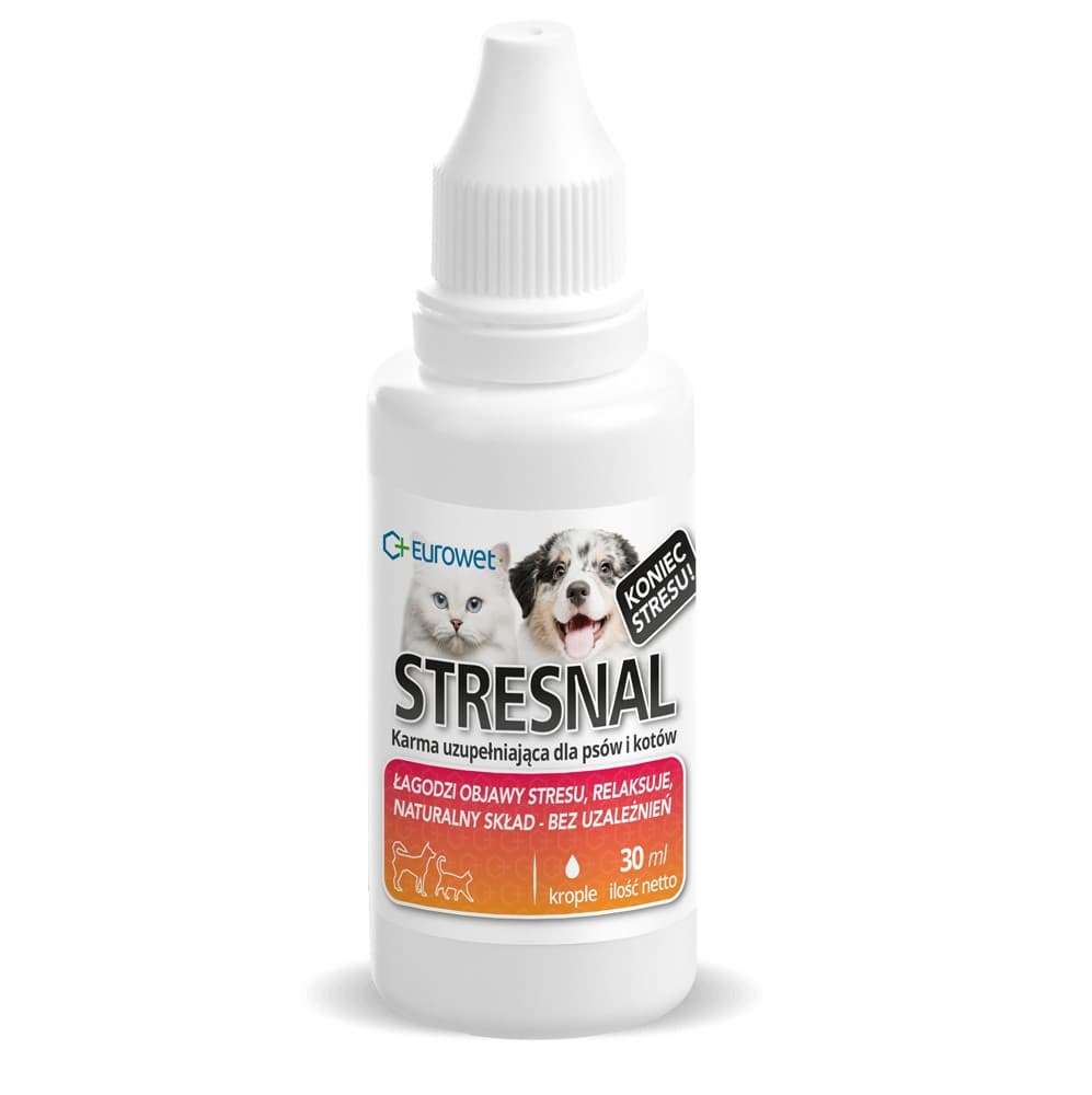 EUROWET Stresnal - suplementy dla psa i kota - 30ml