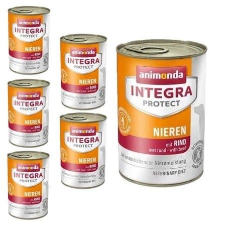 ANIMONDA Integra Protect Nieren wołowina - mokra karma dla psa - 6x400g
