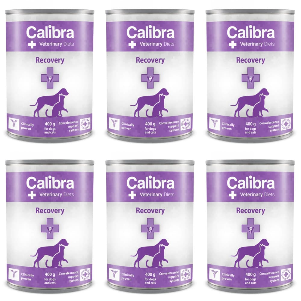 CALIBRA VD Dog & Cat Recovery - mokra karma dla psa i kota - 6x400g