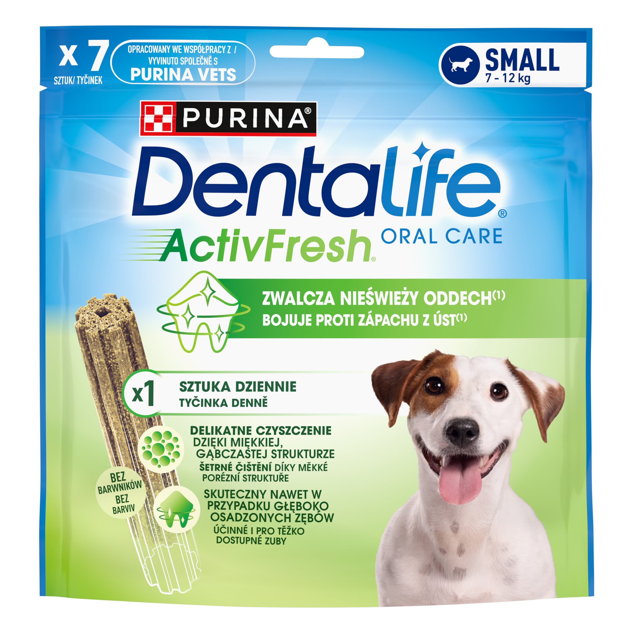PURINA Dentalife Active Fresh Small - przekąska dentystyczna dla psa - 115 g