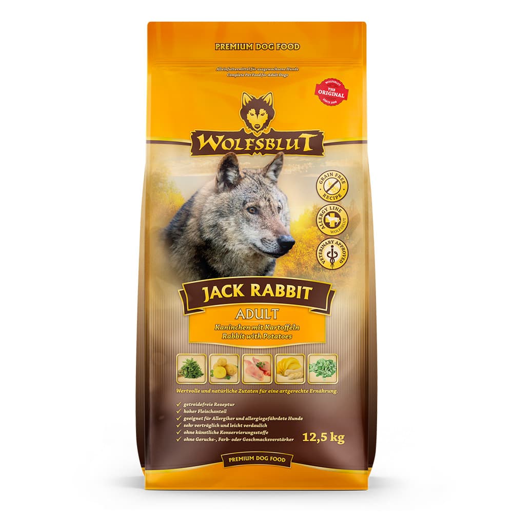 WOLFSBLUT Jack Rabbit - sucha karma dla psa - 12,5kg