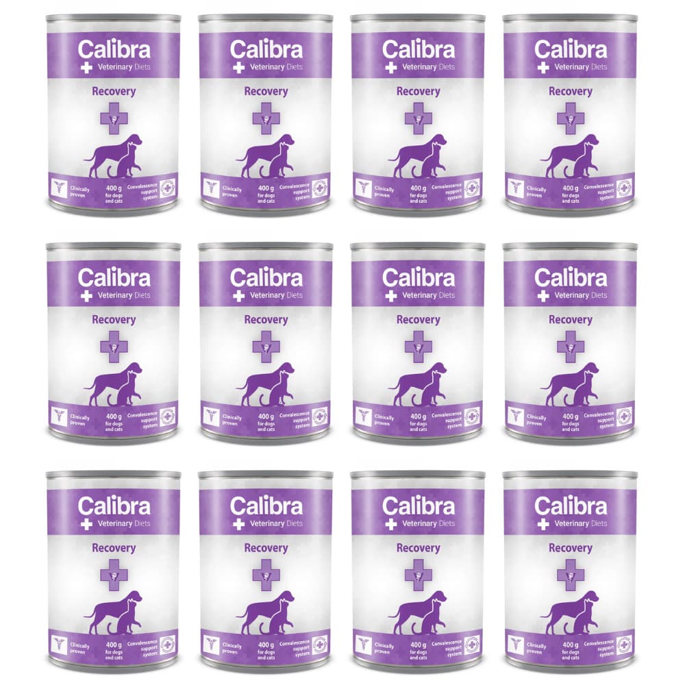 CALIBRA VD Dog & Cat Recovery - mokra karma dla psa i kota - 12x400g