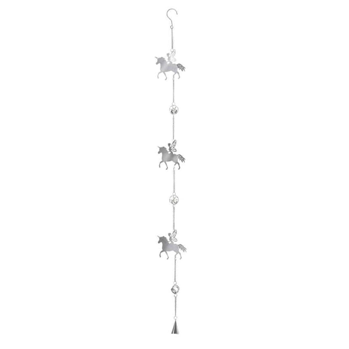 Dzwonki wiatrowe (dekoracja) ALCHEMY GOTHIC - Crystal Fairy Unicorn