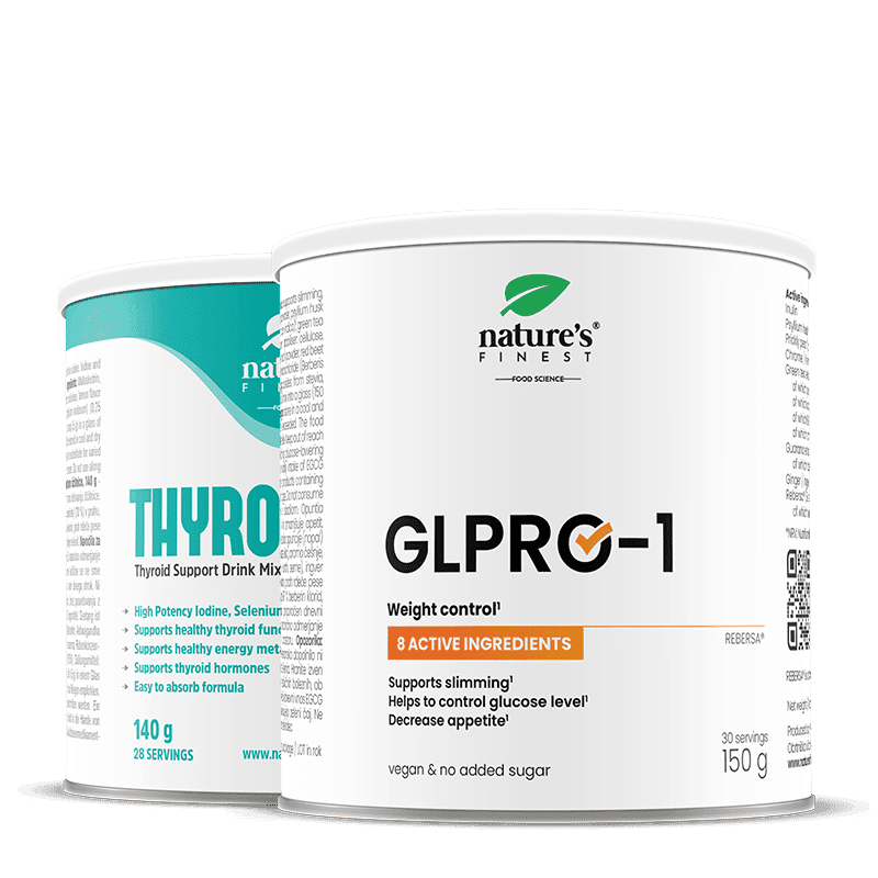 Nature's Finest THYROID Fat Reset | wsparcie tarczycy, energii i kontroli apetytu | codzienna formuła na tarczycę i wagę