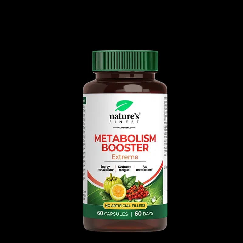 Nature's Finest Metabolism Booster Extreme | kontrola apetytu i wsparcie metabolizmu | niacyna, cynk, witamina B6