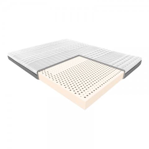 Materac ATENA JANPOL lateksowy : Pokrowce Janpol - Smart Grey, Rozmiar - 160x200
