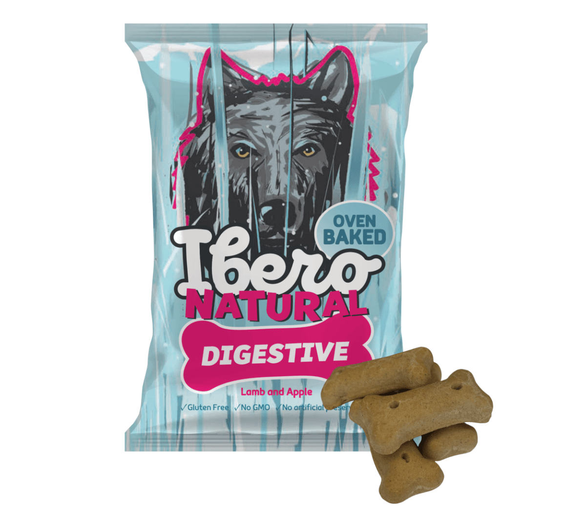 Ibero Oven Baked Snack Digestive - 10 x 150g