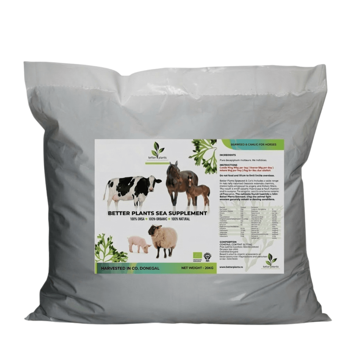 Ibero Natural Kelp / Wodorosty - 20 kg