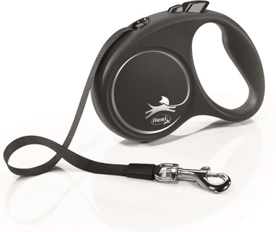 Taśma Flexi Classic 5m/15kg - Czarna