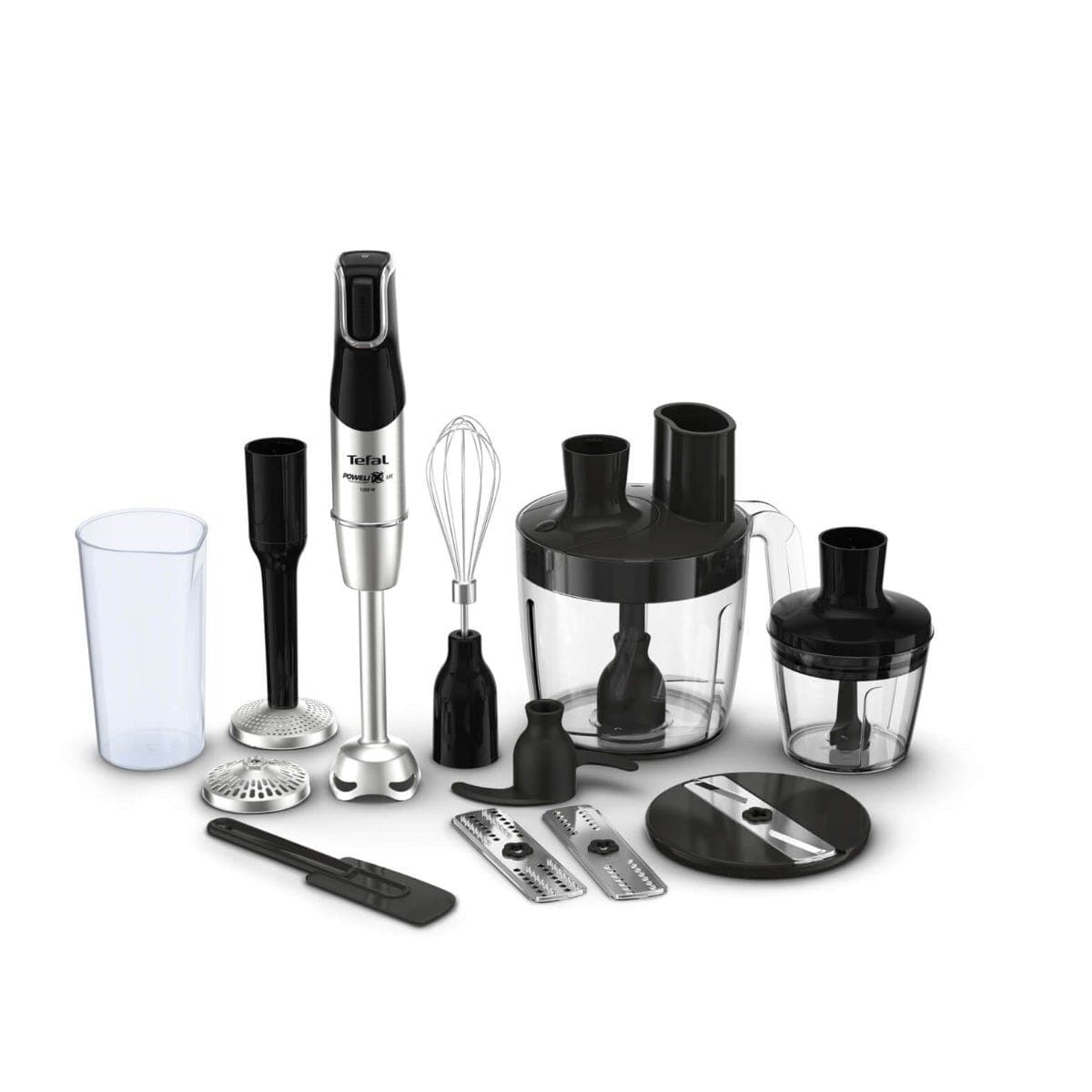 Blender ręczny, Infini Force Pro HB95LD, 1200W, kielich, trzepaczka