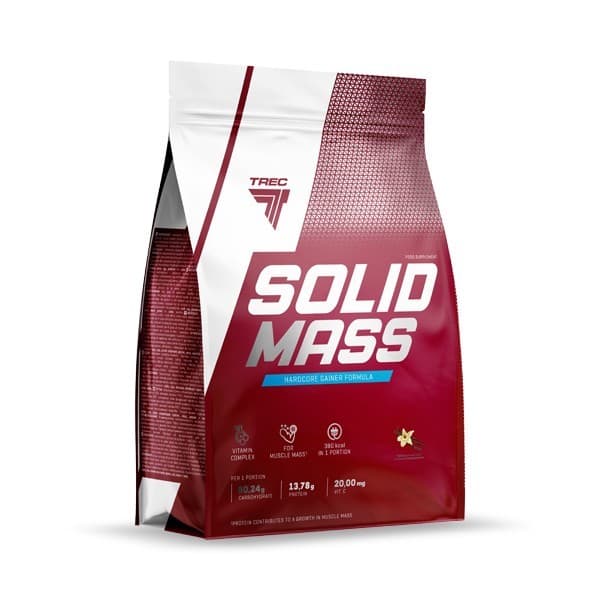 Gainer SOLID MASS - Waniliowy - 3000 g