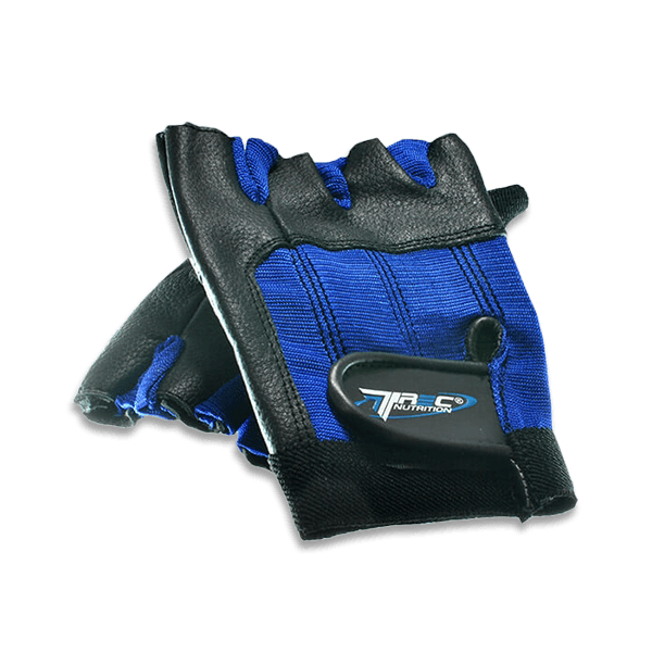 Niebieskie rękawiczki na siłownię PLUS GLOVES CLASSIC BLUE - L