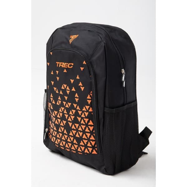 Czarno-pomarańczowy plecak GYM & STREET BACKPACK 006 BLACK & ORANGE - Plecak 25l