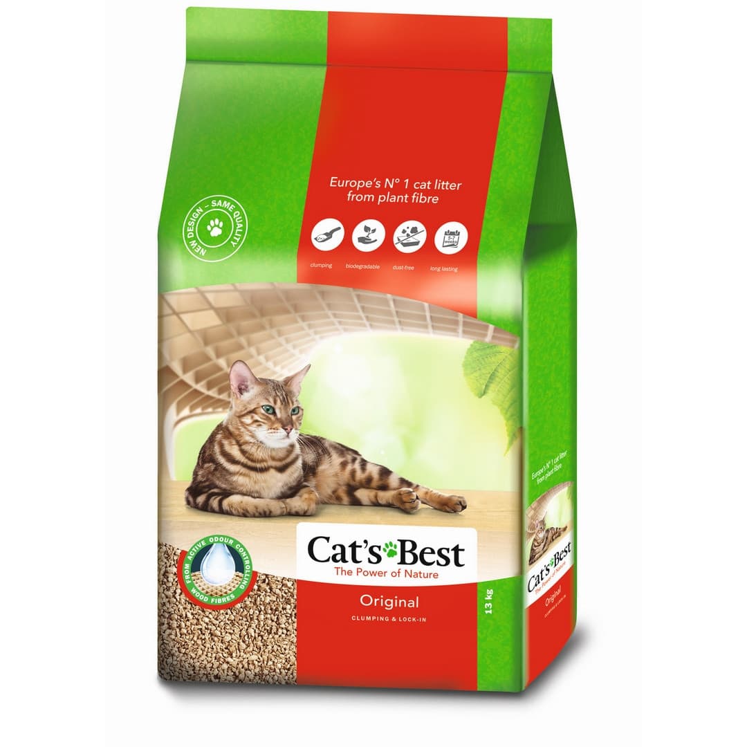 CAT'S BEST Original - żwirek drewniany - 30l
