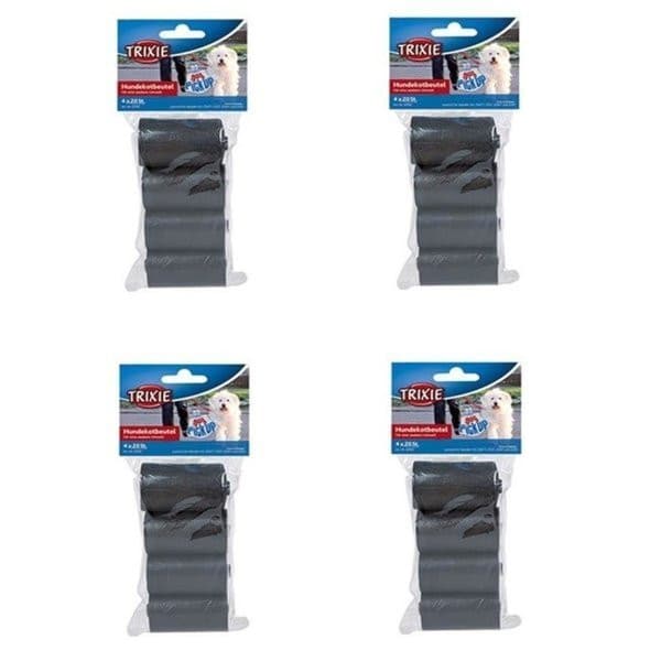 Woreczki na psie odchody TRIXIE Worki torebki foliowe 4x4 opak. 320szt