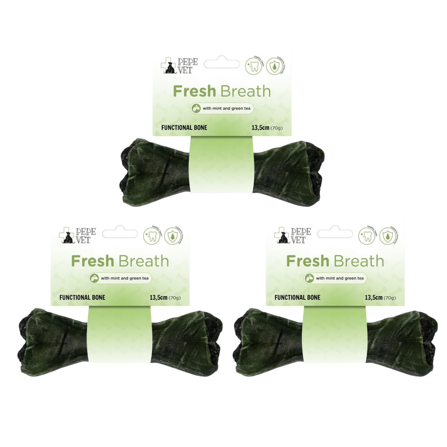 PAKA ZWIERZAKA Pepe Vet Fresh Breath - przysmak dla psa - 3x13,5cm